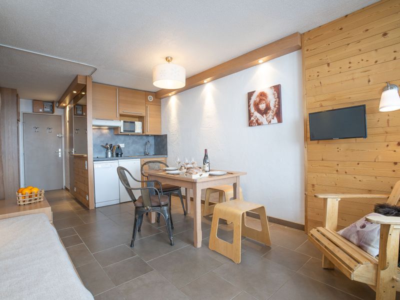 Appt. cabine 1 kamer 4 personen Comfort - Flat Grandes Platières I - Tignes Val Claret