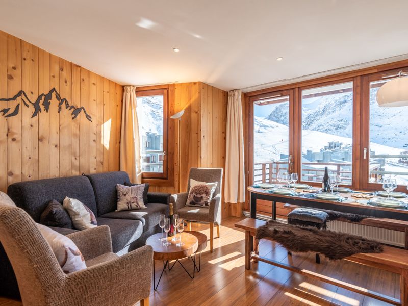 Appt. cabine 3 kamers 8 personen Comfort - Flat Le Curling B (Val Claret) - Tignes Val Claret