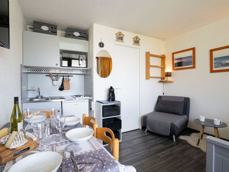Appt. cabine 1 kamer 4 personen - Flat Médian 422 - Les Menuires Reberty 1850