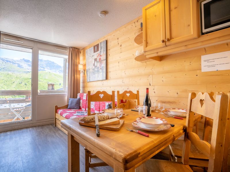 Appt. cabine 1 kamer 4 personen Comfort - Flat Lauzières 307 - Val Thorens