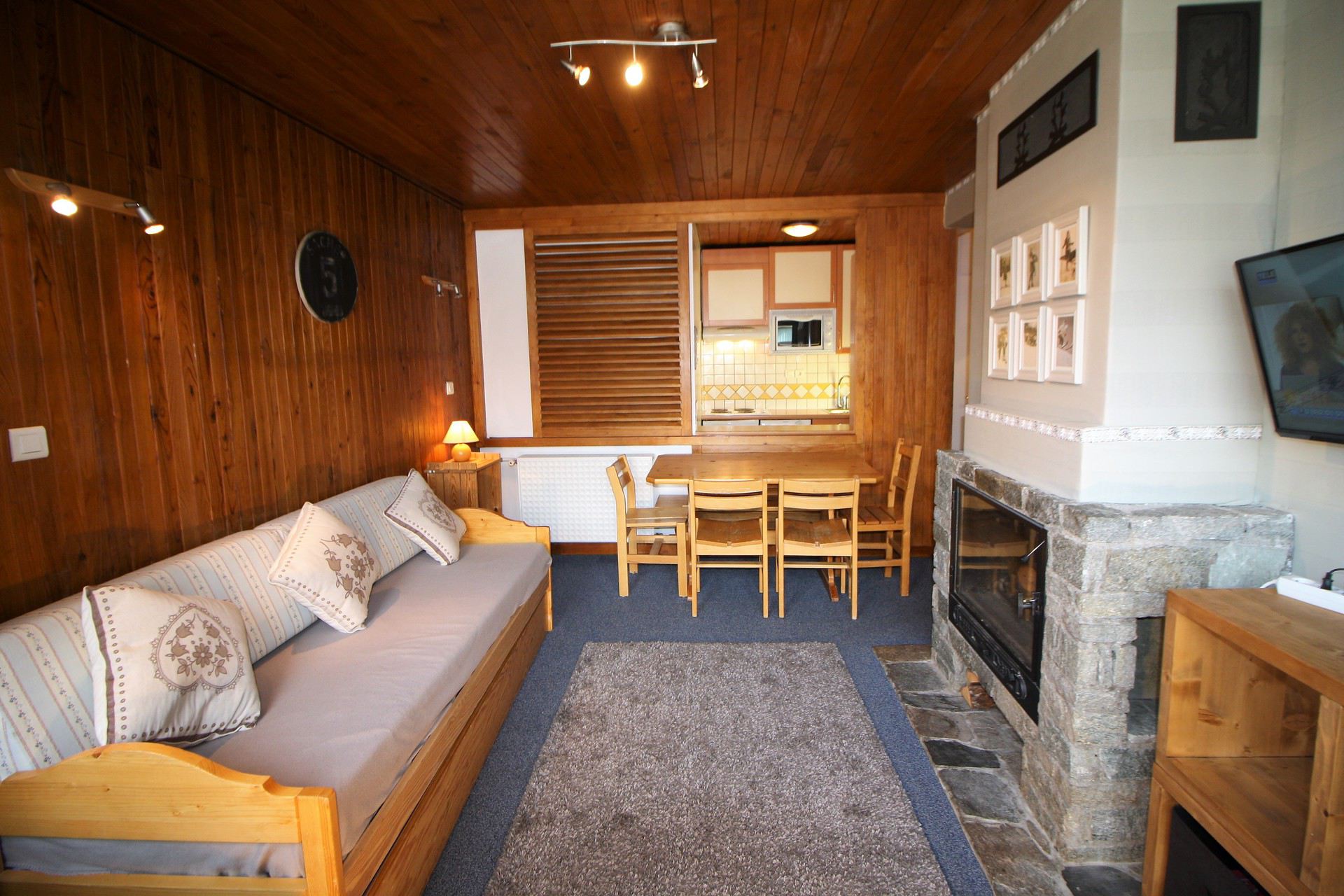 2 Kamers 4 personen RRA6. - Appartements Roches Rouges A - Tignes 2100 Le Lavachet