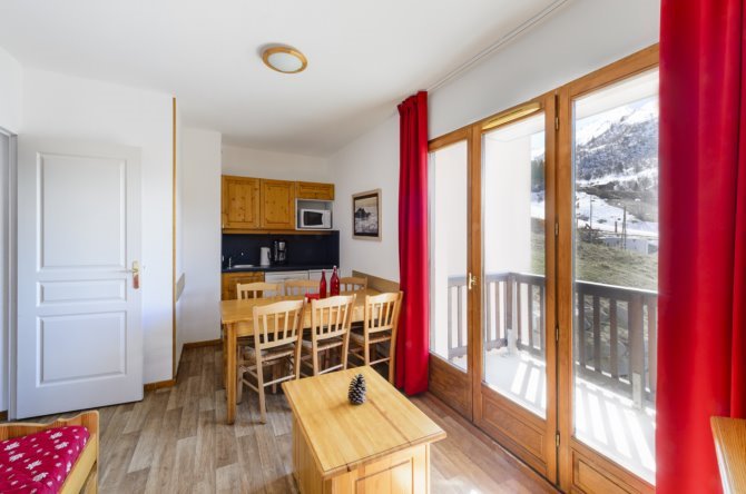 3-kamer appartement - 6 personen . - travelski home select - Résidence Les Hauts de Valmeinier 4* - Valmeinier