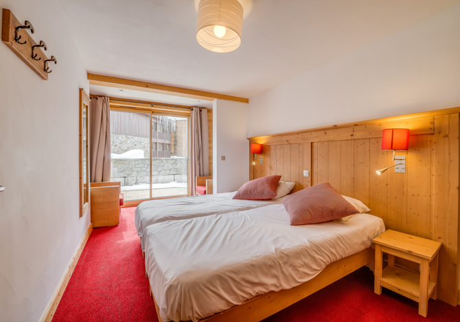 3 Kamer appartement 4/6 personen 1ste verdieping - Résidence Almes 1 - Tignes 2100 Le Lac