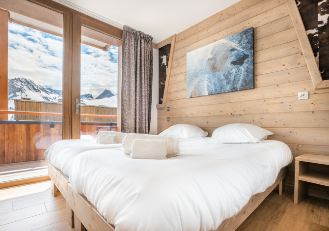 4 kamers 8 personen met cabine - Résidence Cap Neige - Tignes 2100 Le Lac