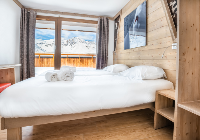 5 Kamer appartement 10/12 Personen - Résidence Cap Neige - Tignes 2100 Le Lac