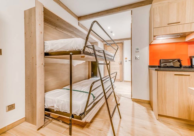 Studio 4 Personen PMR - Résidence Cap Neige - Tignes 2100 Le Lac