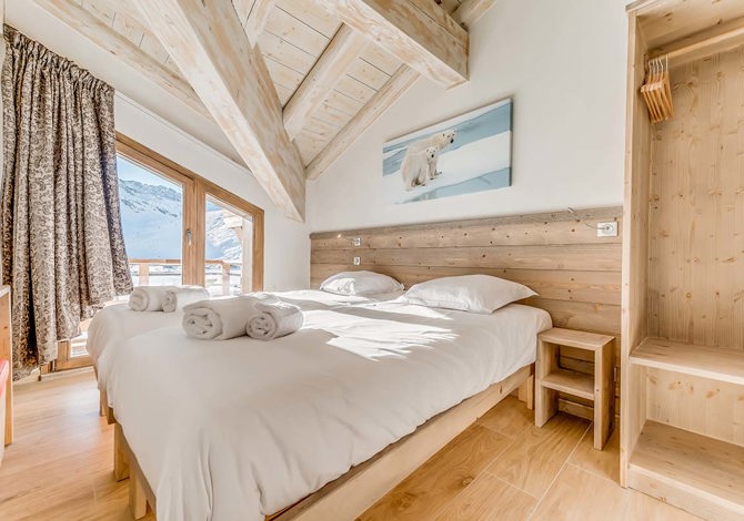 5 Kamer appartement 16 Personen met mezzanine - Résidence Cap Neige - Tignes 2100 Le Lac