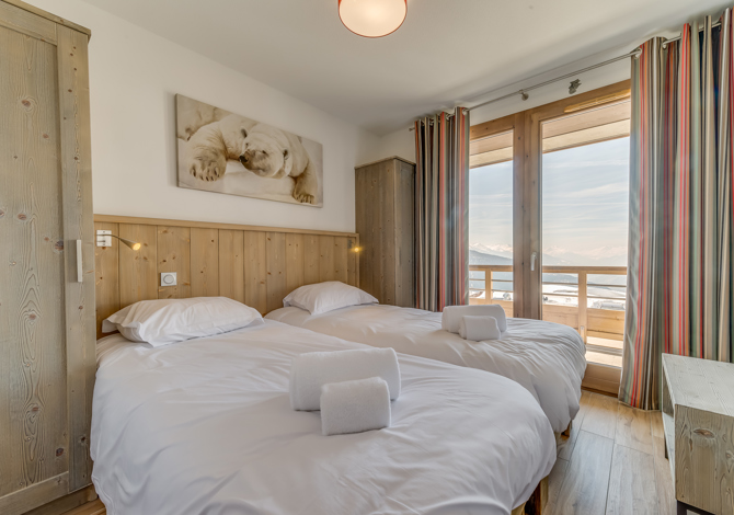 3 Kamer appartement 6 personen - Résidence Le Roc Noir - La Rosière