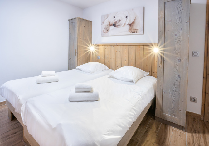 3 Kamer appartement 4/6 personen Niveau 3 - Résidence Le Roc Noir - La Rosière