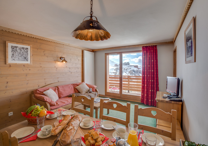 3 Piek 6 personen . - travelski home premium - Résidence Le Sun Valley 4* - Plagne Soleil