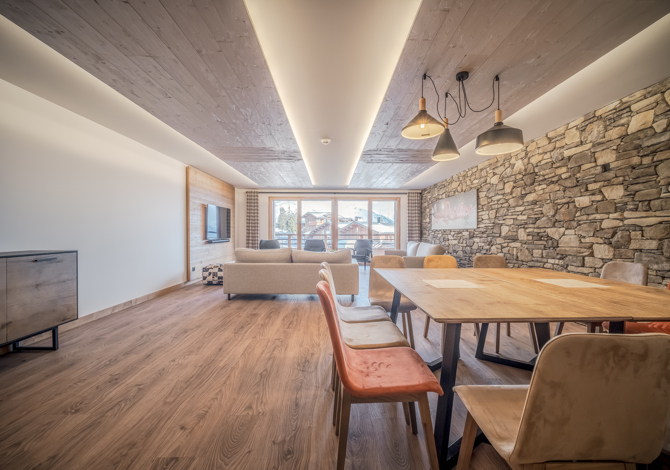 6 Kamer appartement 12 personen Vue Vallee - Résidence Le Sky - La Rosière