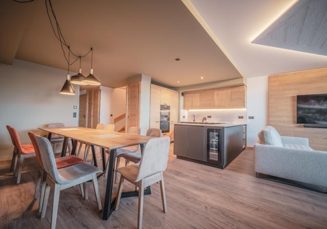 5 Kamer appartement 11 personen Duplex Uitzicht Vallei - Résidence Le Sky - La Rosière