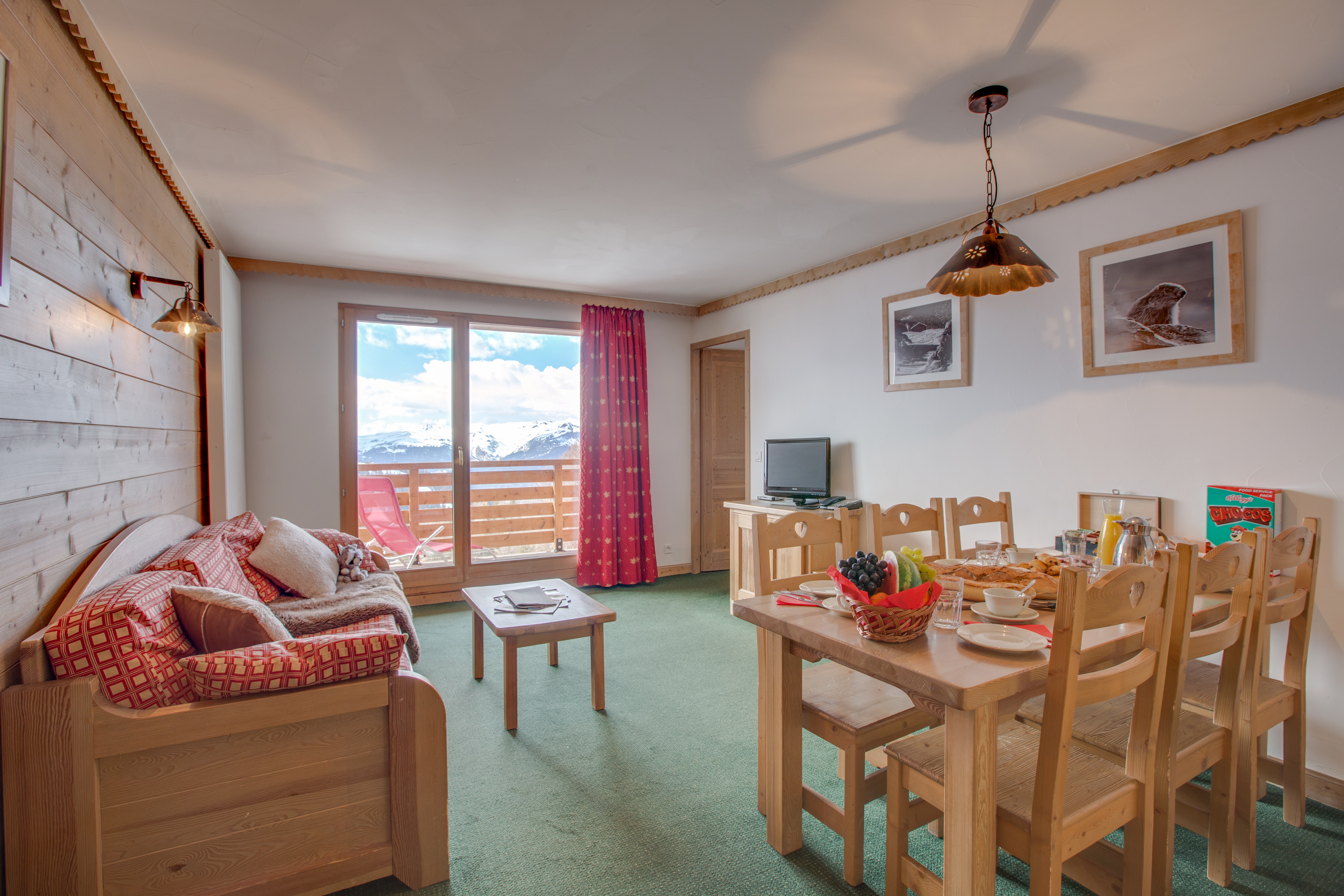 4 Kamer appartement 8 personen . - travelski home premium - Résidence Le Sun Valley 4* - Plagne Soleil