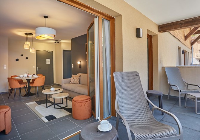 2 kamers 6 Personen cabine - Résidence Prestige Odalys Le Mont d'Auron - Auron