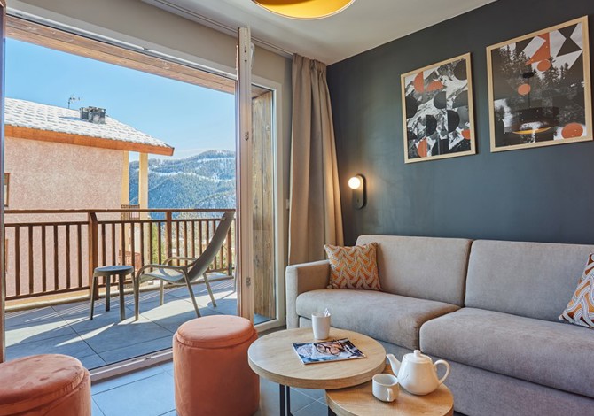 4 Kamers 8 Personen - Résidence Prestige Odalys Le Mont d'Auron - Auron