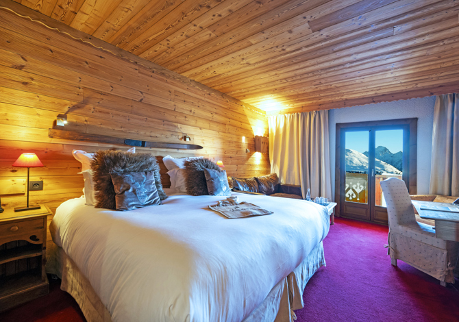 Chambre Familiale 4 Personen met ontbijt - Hôtel Au Chamois D’Or 5* - Alpe d'Huez