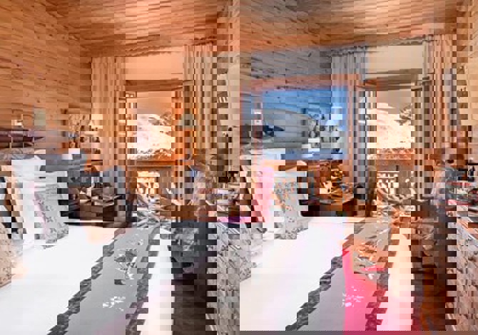 Kamer appartement 2 personen Comfort met balkon en ontbijt - Hôtel Au Chamois D’Or 5* - Alpe d'Huez