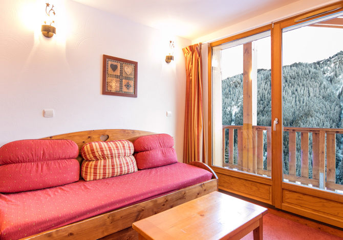 2 Kamer appartement 2/4 personen La Ramoure niet terugeisen - travelski home select - Résidence La Turra & La Ramoure - Valfréjus