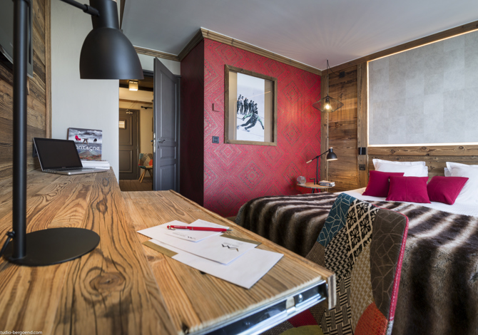 Comfort Kamer 2 Volwassenen met ontbijt - Hôtel Village Montana 4* - Tignes 2100 Le Lac
