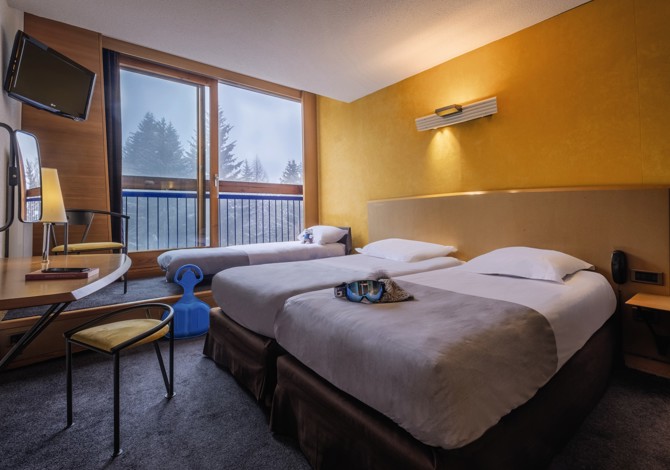 Classieke Kamer appartement 2 volwassenen - Belambra Clubs Arc 1800 - Hôtel Du Golf - Tout Compris - Les Arcs 1800