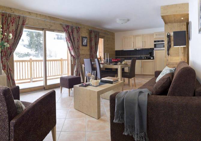 2 Kamers 2/4 personen - Résidence CGH & SPA Les Chalets de Flambeau 4* - Val Cenis Les Champs