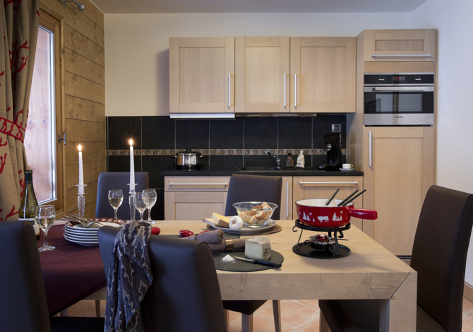 3 kamer appartement 4/6 personen - Résidence CGH & SPA Les Chalets de Flambeau 4* - Val Cenis Les Champs