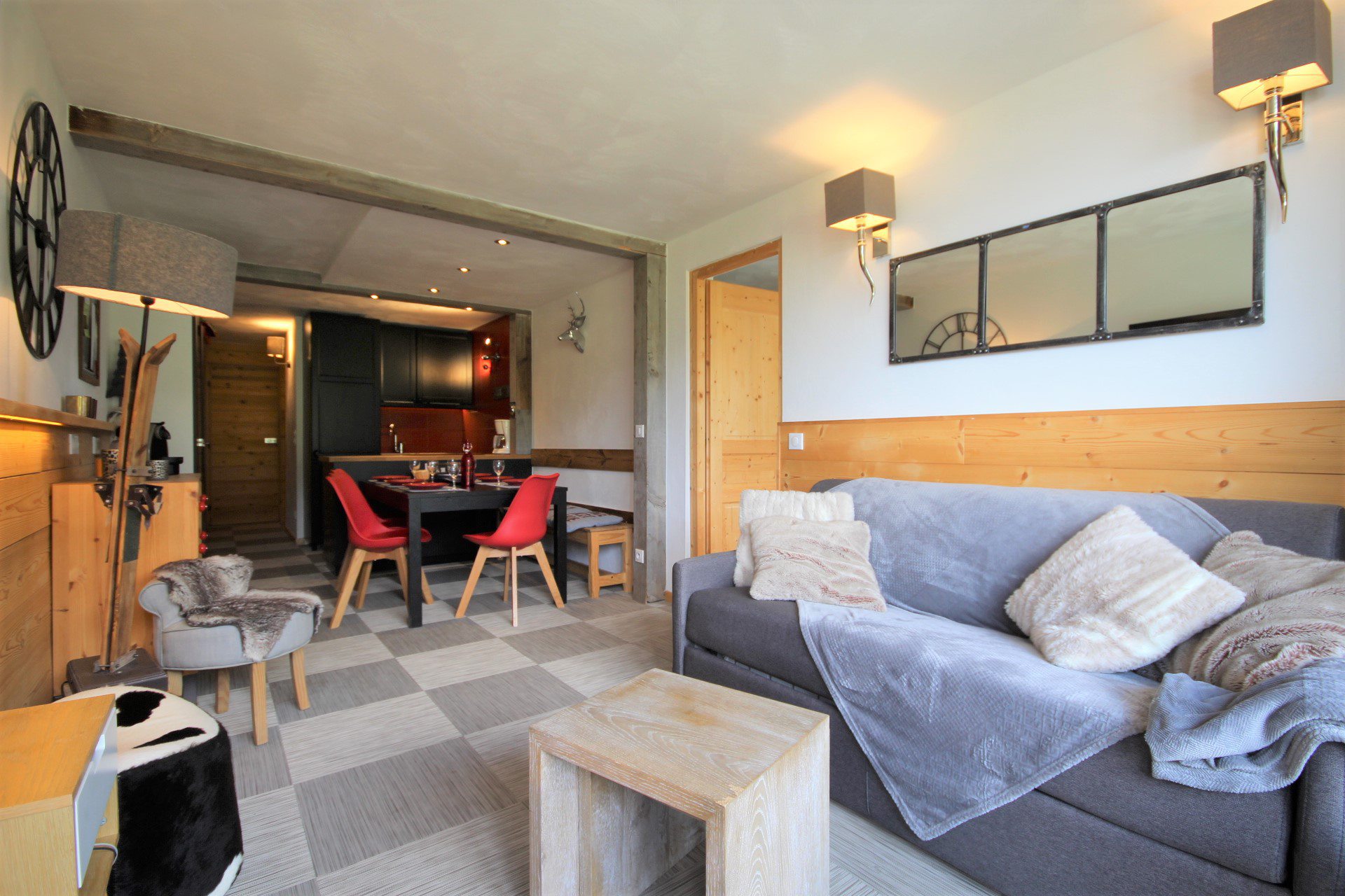 2-kamer appartement cabine - 5 t/m 7 personen - Flats LAUZIERES - Les Arcs 1800