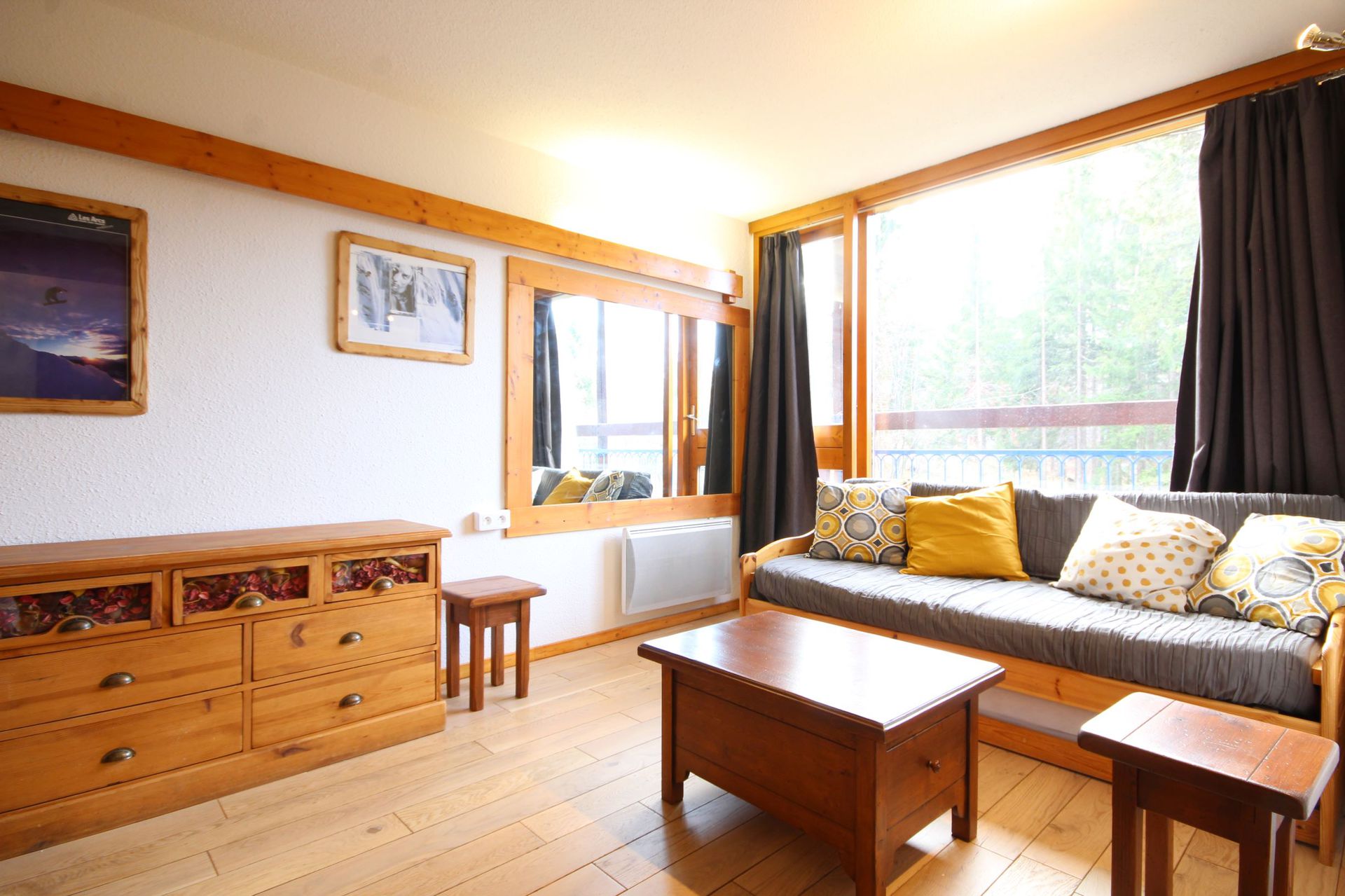 2-kamer appartement cabine slaapnis - 5 t/m 7 personen - travelski home choice - Flats MIRAVIDI - Les Arcs 1800