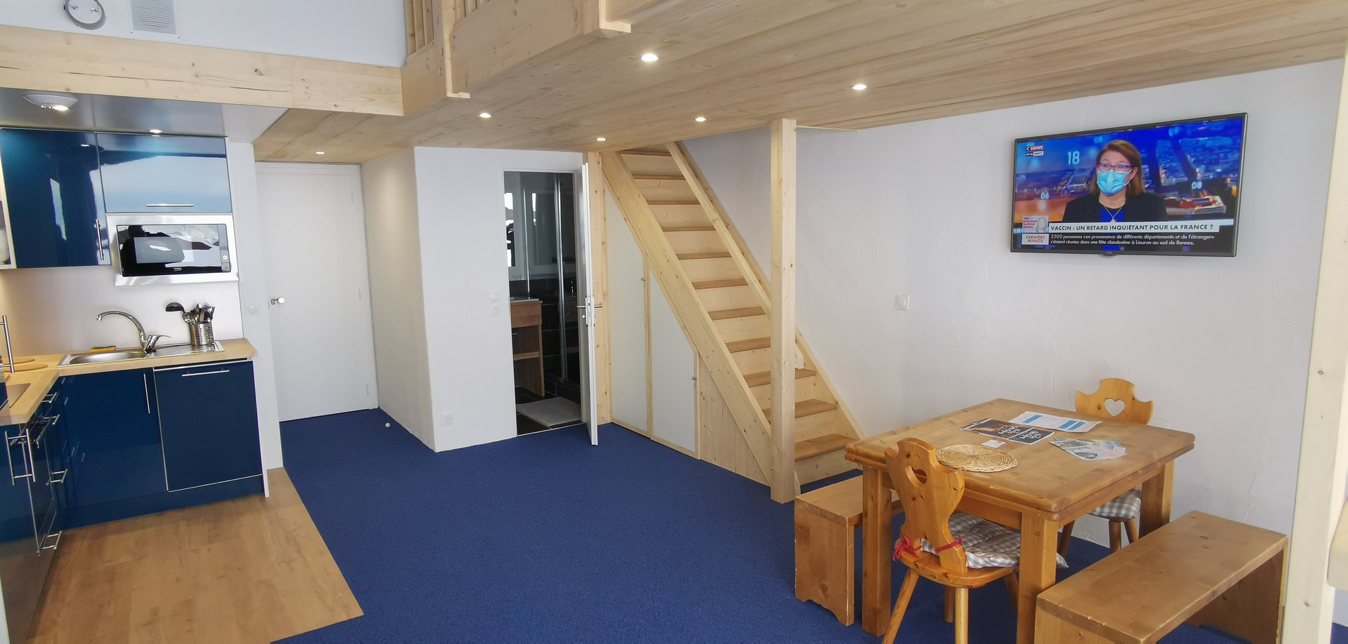 Studio mezzanine duplex - 3 t/m 5 personen - Flats TOURNAVELLES 2 - Les Arcs 1800