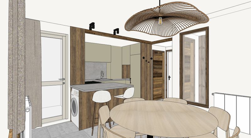 Studio 2 personen - travelski home choice - Flats AIGUE-MARINE - Plagne - Belle Plagne