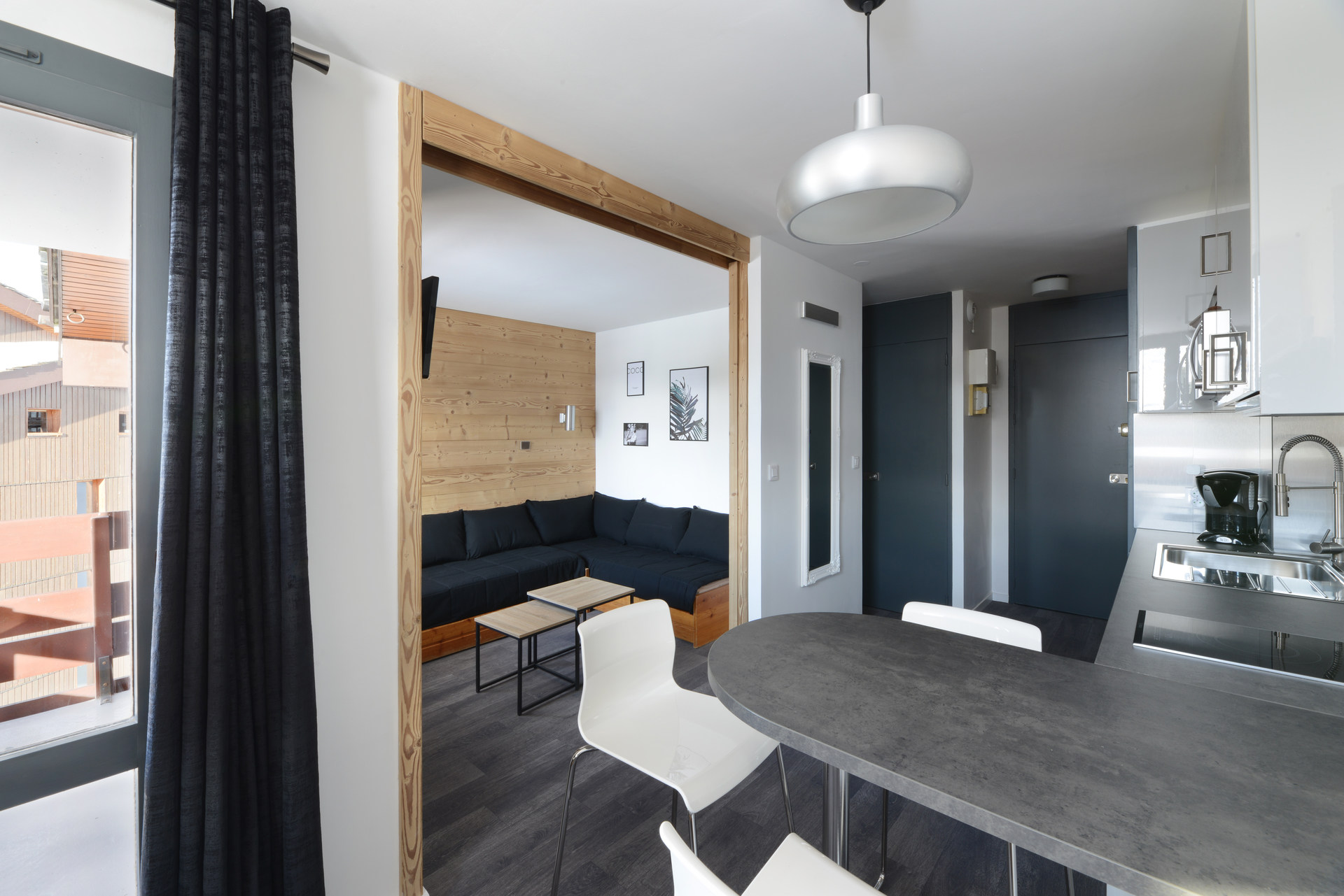 Studio 4 personen - travelski home choice - Flats AIGUE-MARINE - Plagne - Belle Plagne