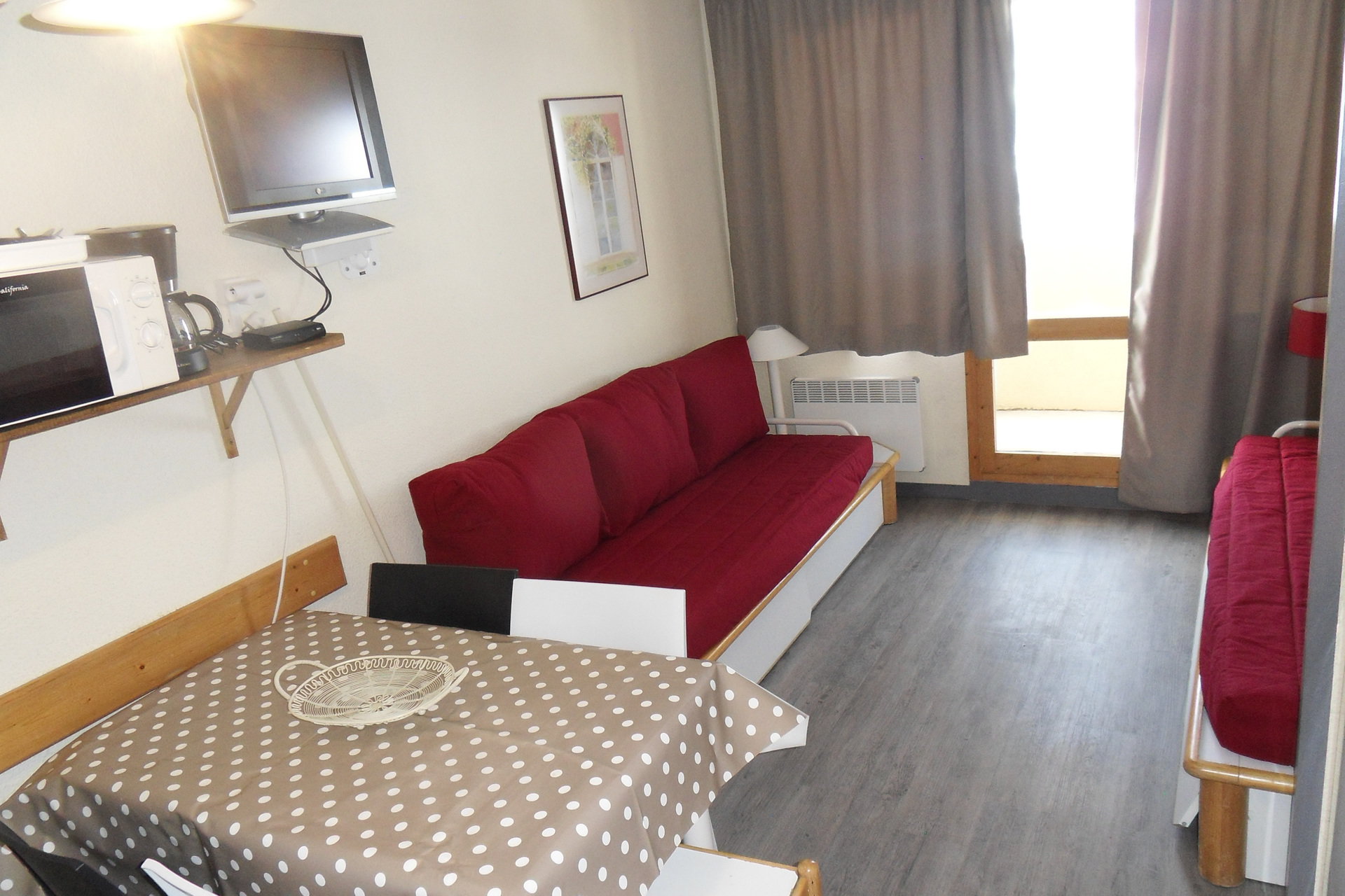 Studio 4 personen - travelski home choice - Flats ANDROMEDE - Plagne - Belle Plagne