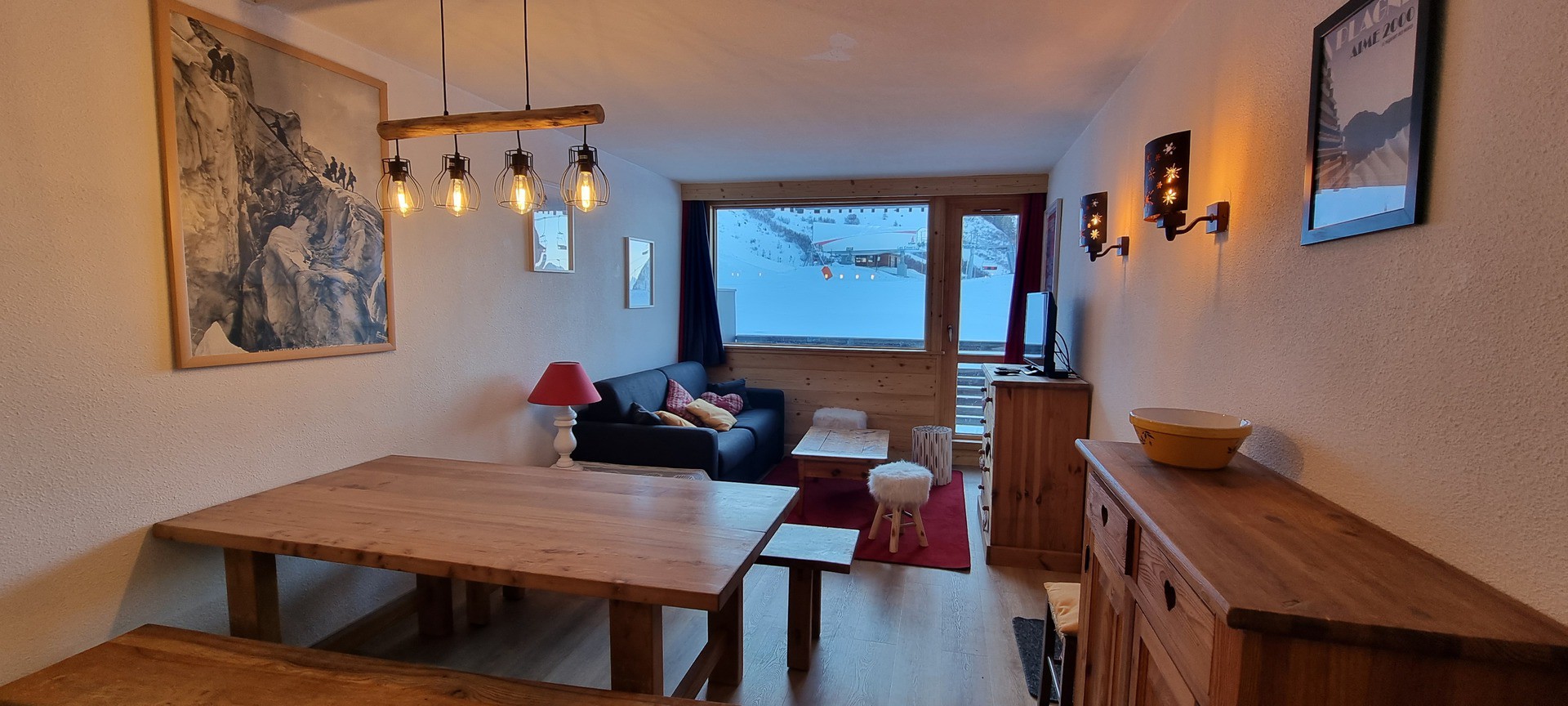 3 kamers 7 personen Comfort - Flats DIAMANT - Plagne - Aime 2000