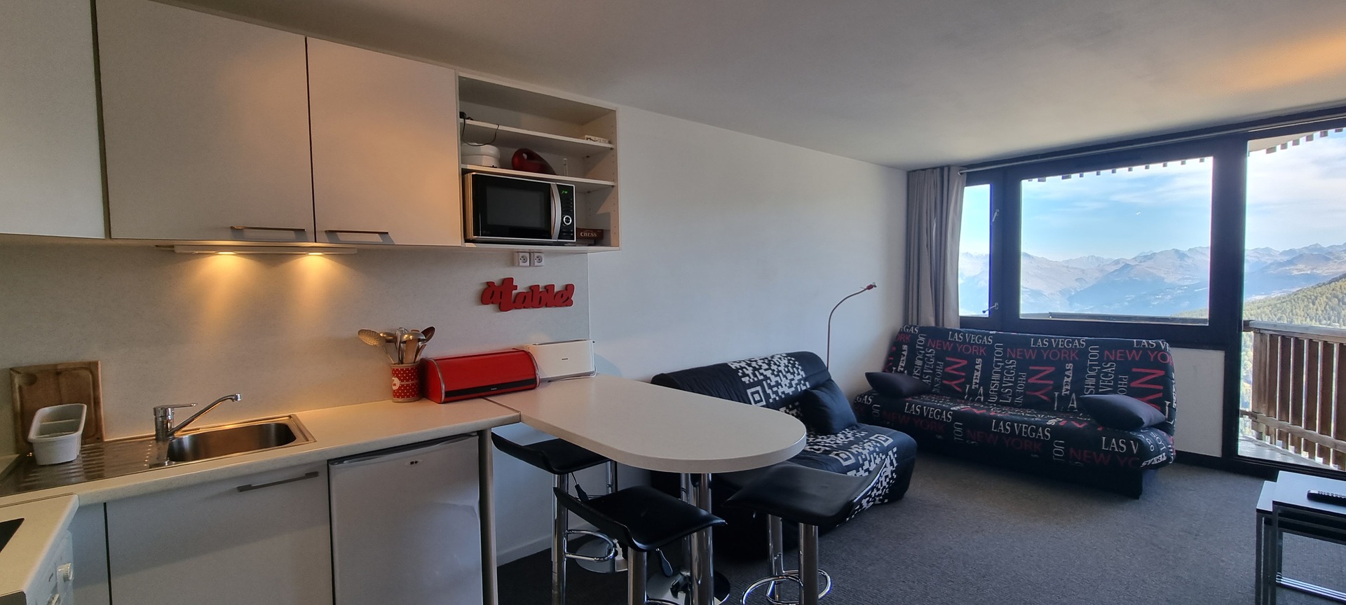 Studio 4 personen - Flats DIAMANT - Plagne - Aime 2000