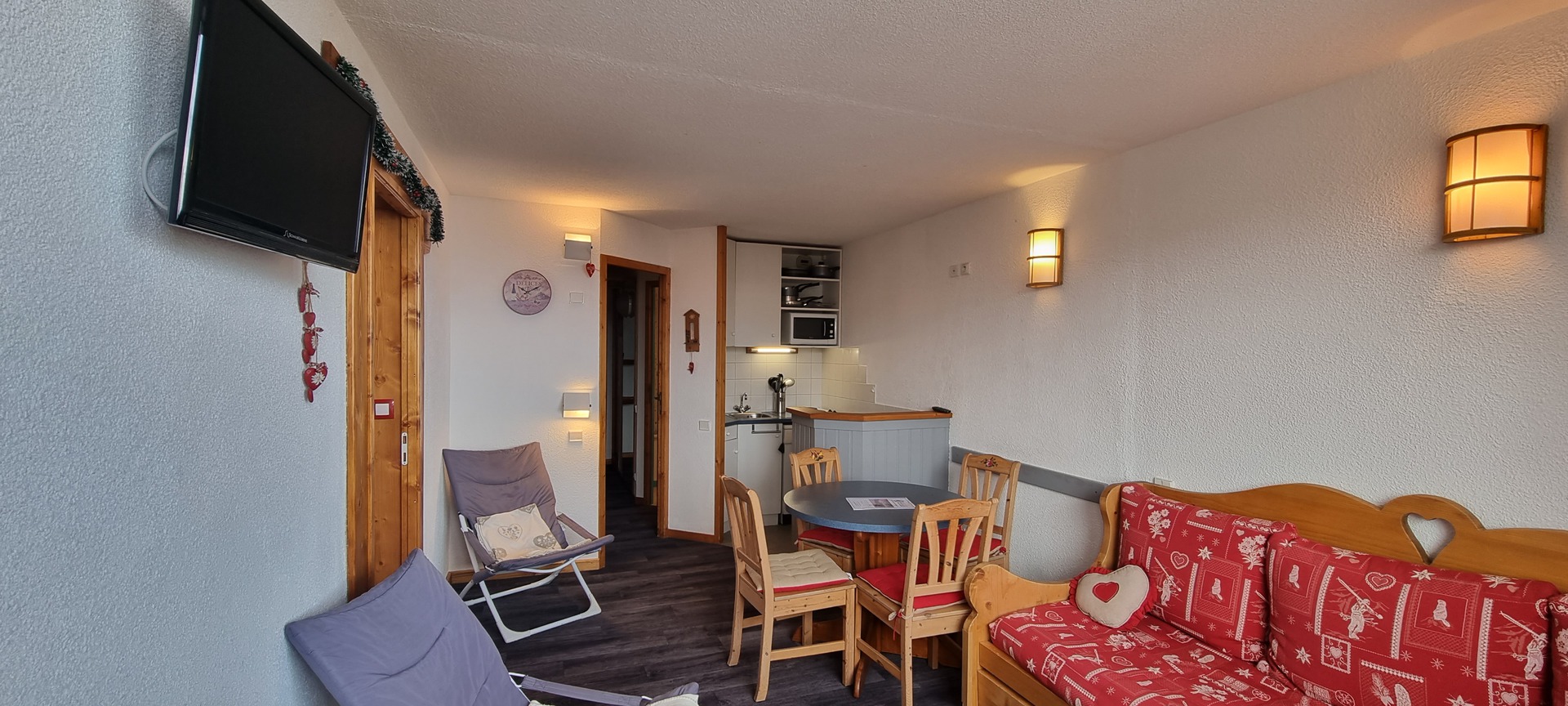 Studio 4 personen - Flats DIAMANT - Plagne - Aime 2000