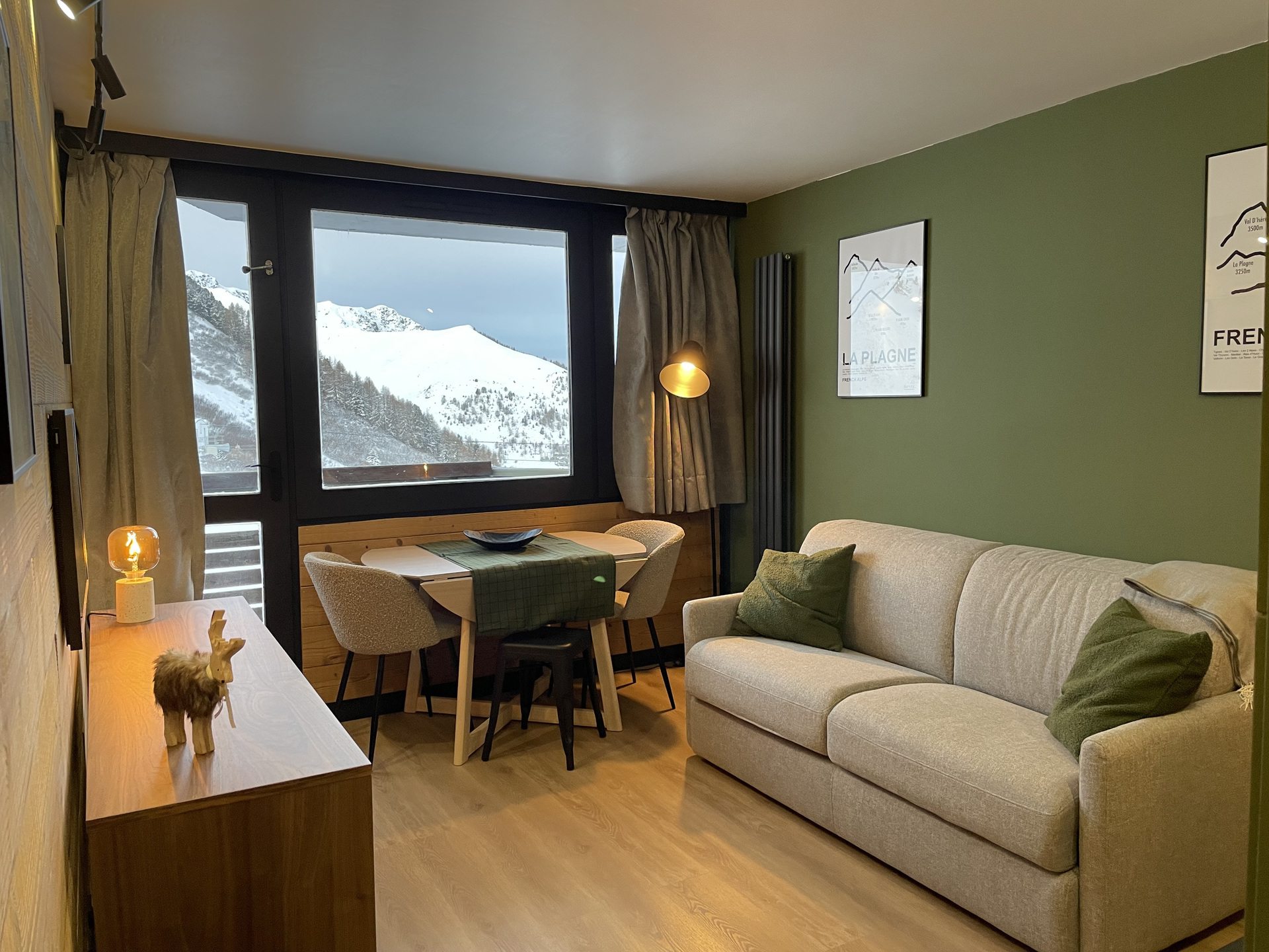 Studio 4 personen - Flats DIAMANT - Plagne - Aime 2000