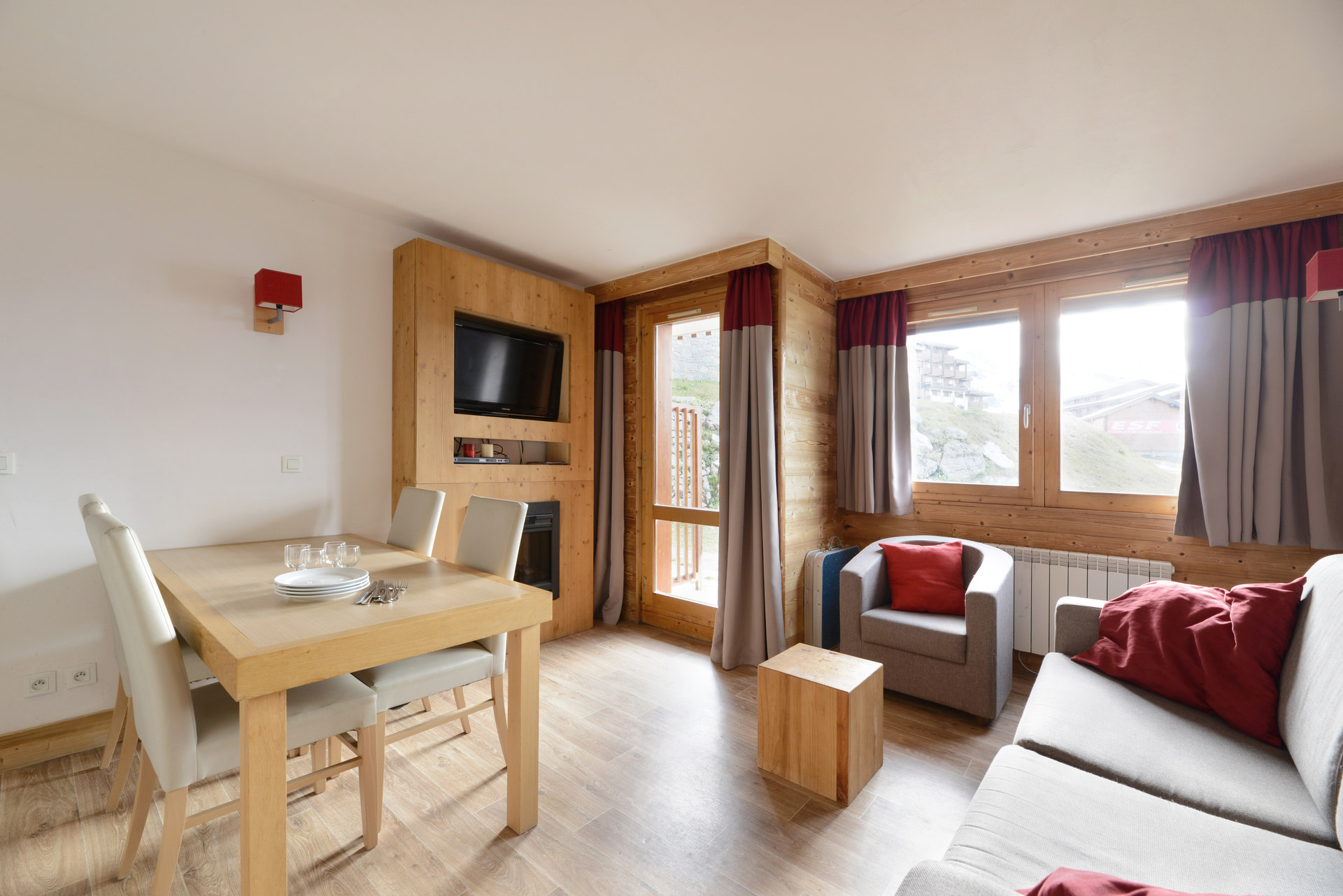 2 kamer appartement 6 personen - Flats LE CENTAURE - Plagne - Belle Plagne