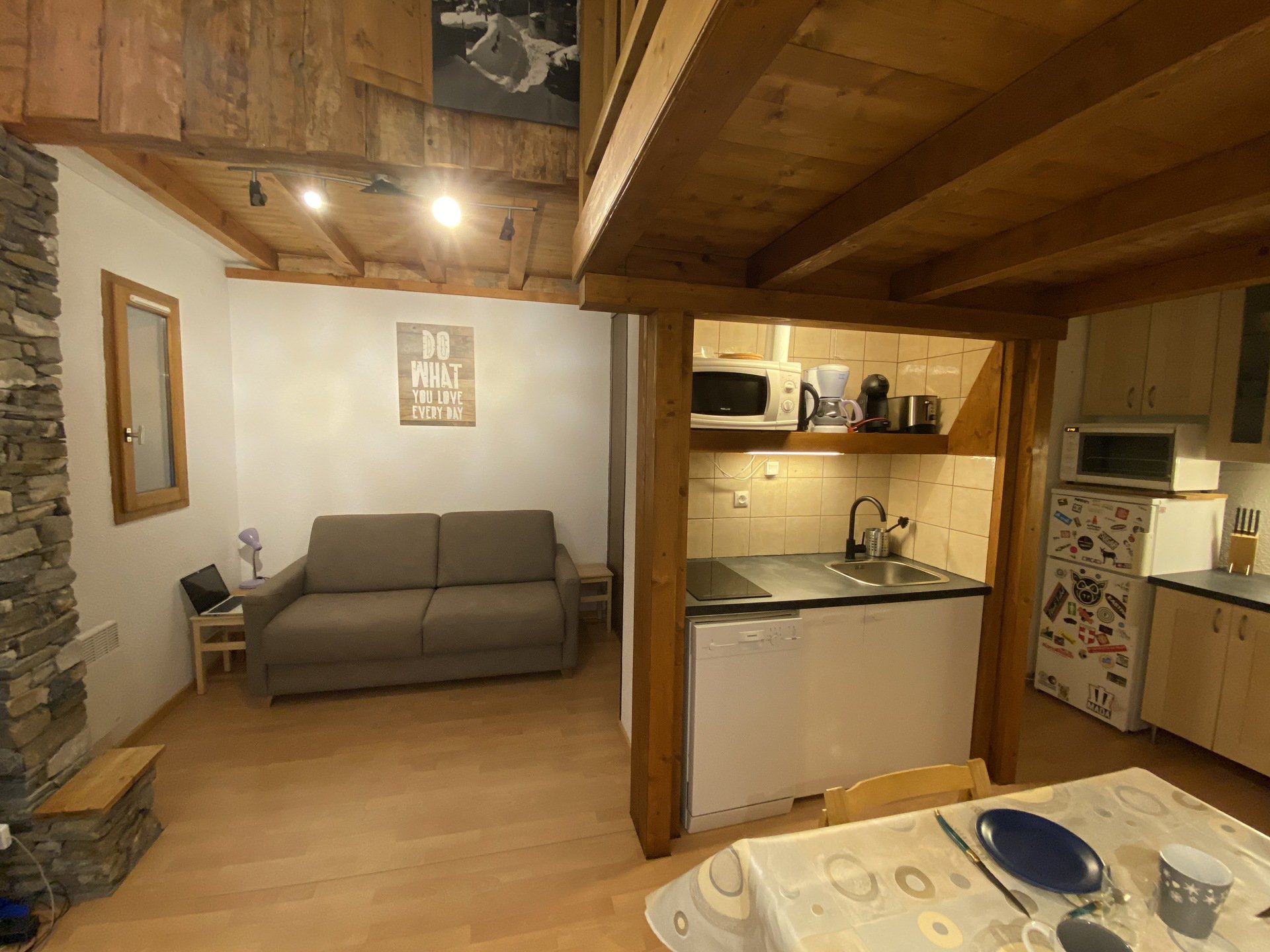 Studio 4 personen - Flats LE CHRISTIANA - Plagne Montalbert