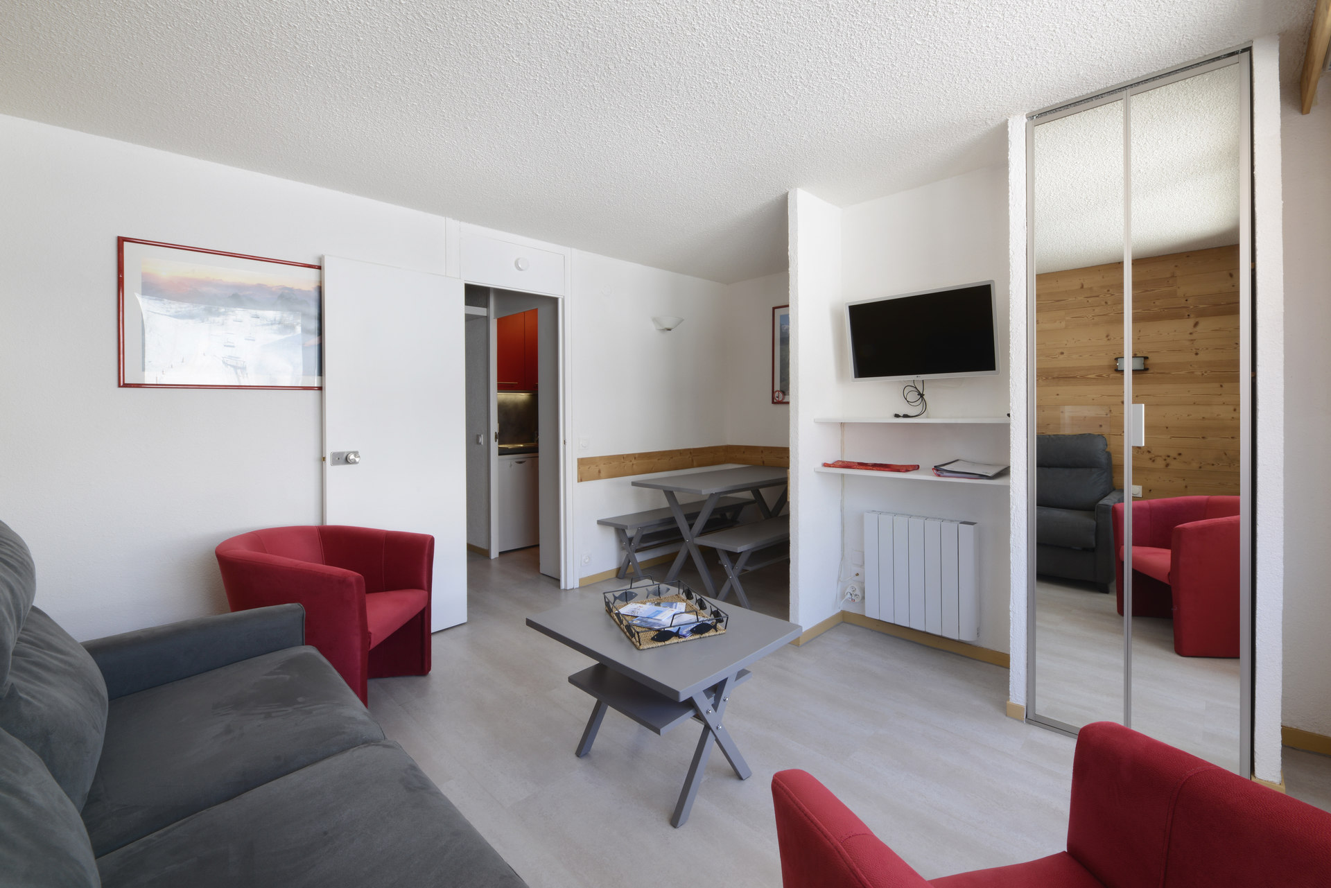2 kamers 5 personen Comfort - Flats LES GLACIERS 1 ET 2 - Plagne Bellecôte