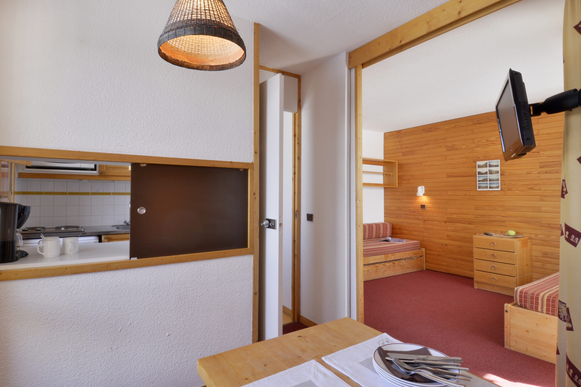 2 kamer appartement 6 personen - Flats PIERRE DE SOLEIL - Plagne - Belle Plagne