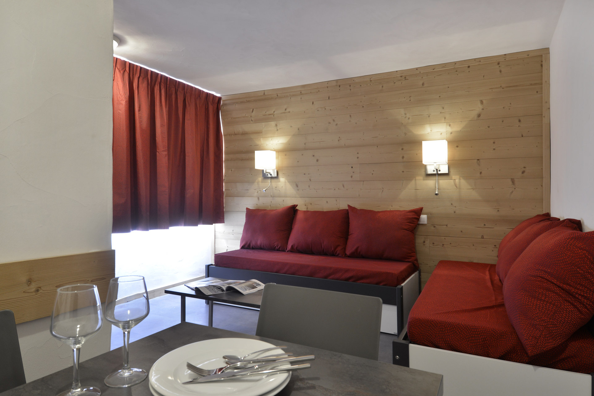 2-kamer appartement - 3 t/m 5 personen - travelski home choice - Flats SAINT JACQUES A - Plagne Bellecôte