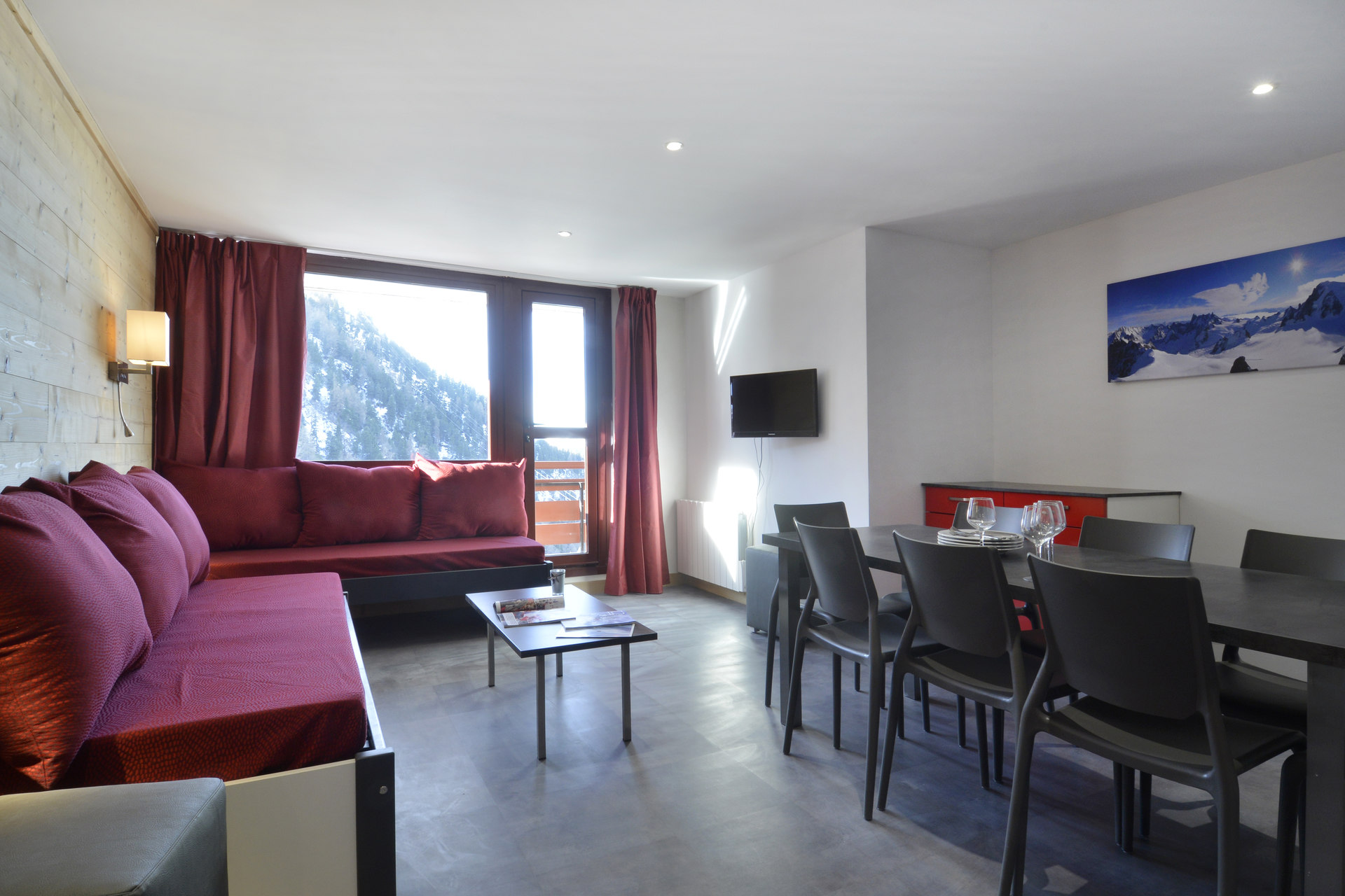 3-kamer appartement cabine - 6 t/m 8 personen - travelski home choice - Flats SAINT JACQUES A - Plagne Bellecôte
