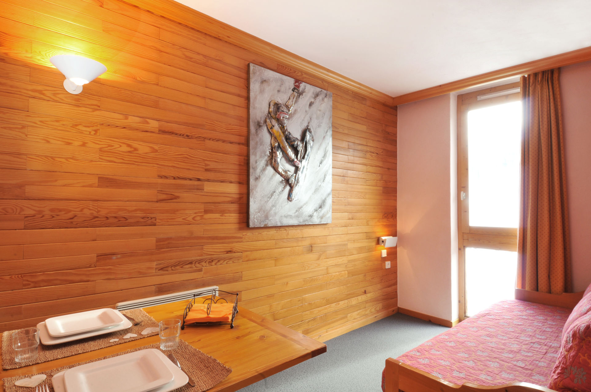 Studio 4 personen - Flats SAINT JACQUES B - Plagne Bellecôte