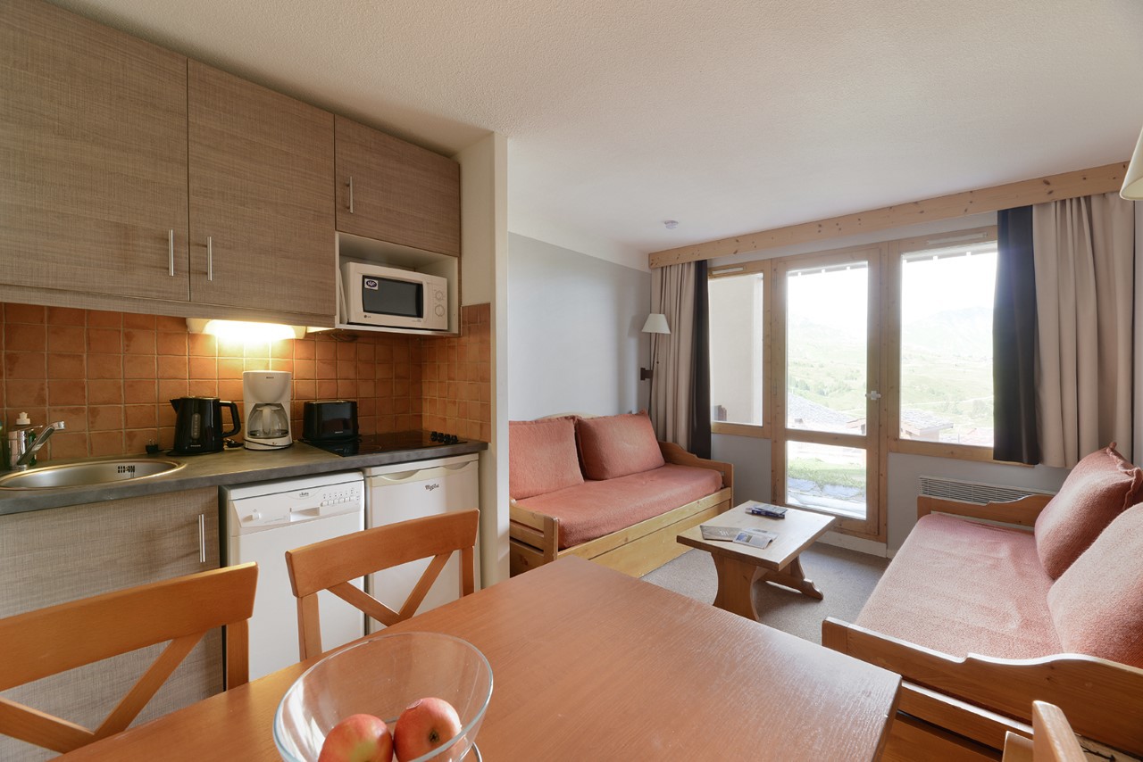 2 kamer appartement 5 personen Comfort - travelski home choice - Flats THEMIS - Plagne - Belle Plagne