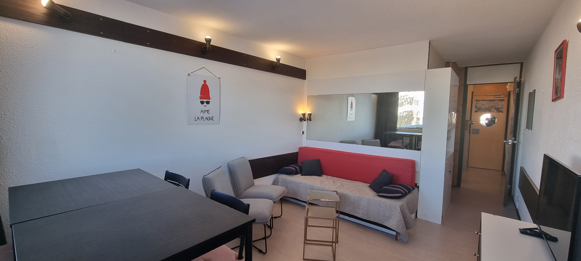 Studio 4 personen - Flats DIAMANT - Plagne - Aime 2000