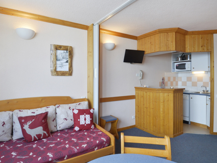 Studio 4 personen - Flats DIAMANT - Plagne - Aime 2000