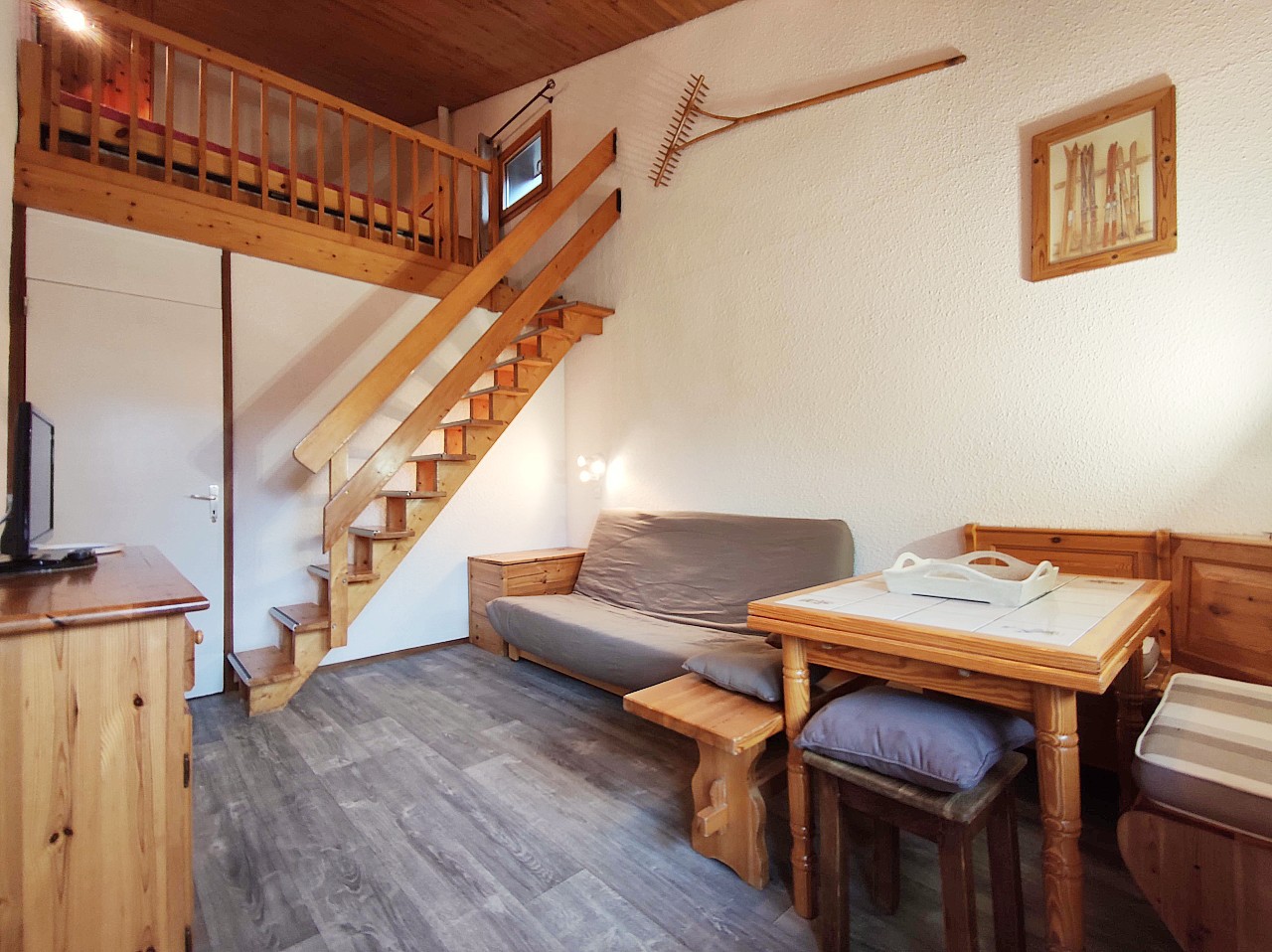 Studio 4 personen Confort - travelski home choice - Flats HAMEAUX I - Plagne Villages