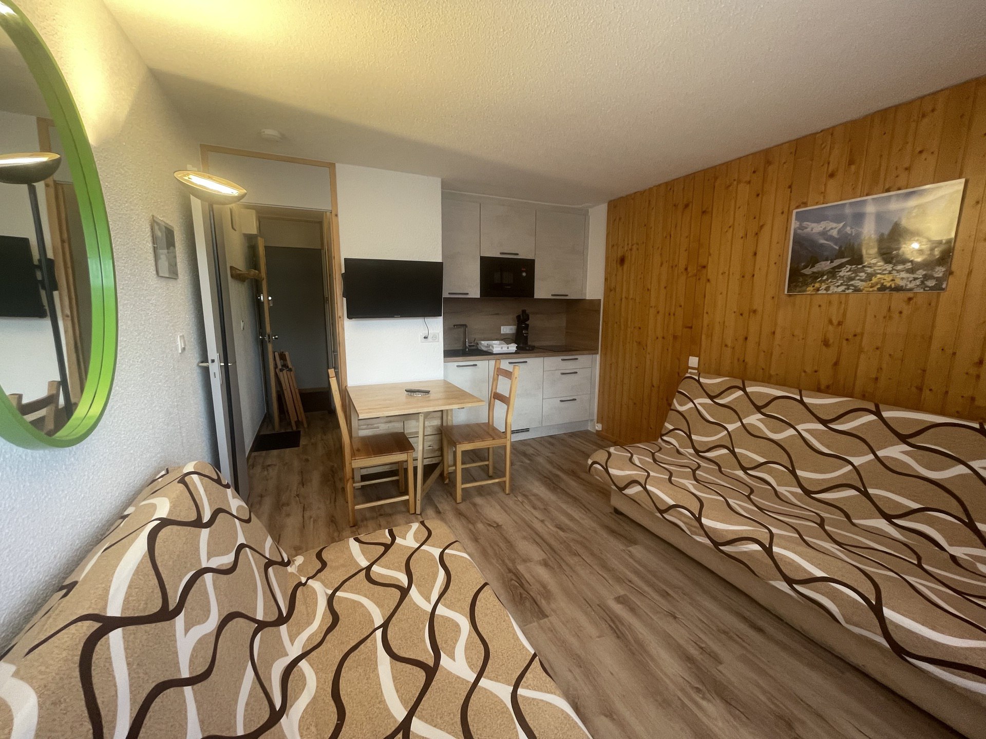 Studio 3 personen - travelski home choice - Flats HAMEAUX II - Plagne Villages