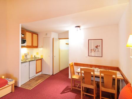 Studio 4 personen - Flats LE CARROUSEL - Plagne - Les Coches
