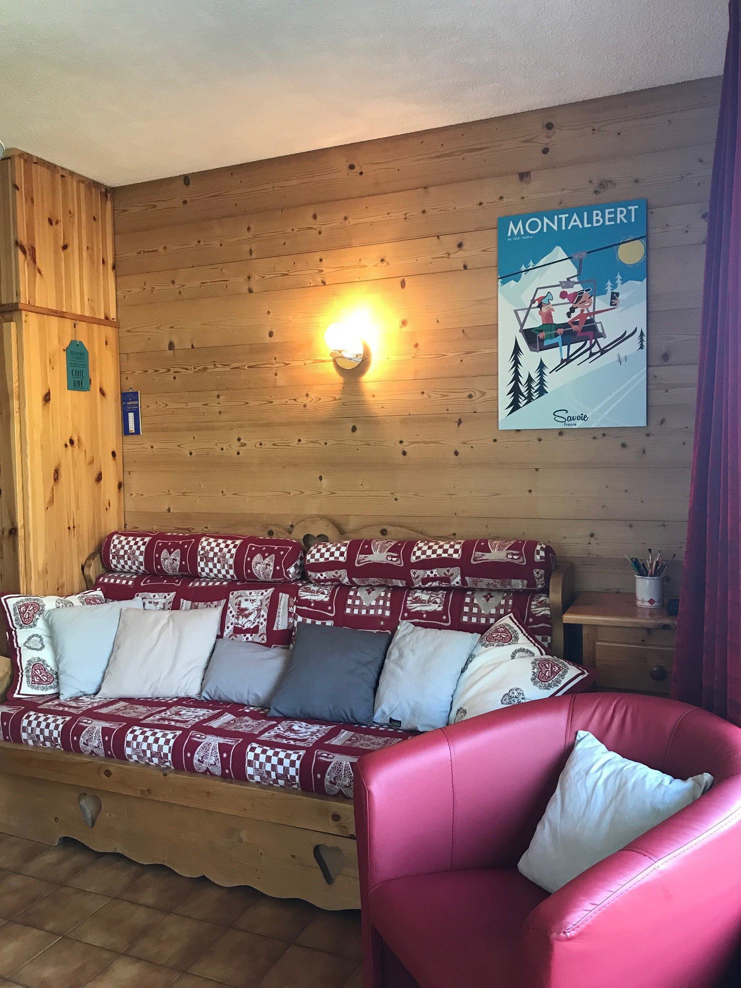 2 kamer appartement 6 personen Comfort - Flats LES CHARMETTES - Plagne Montalbert